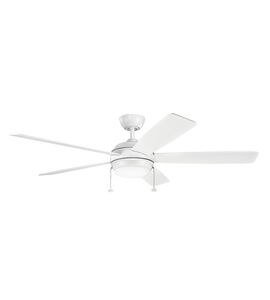 Starkk 60 inch Matte White Ceiling Fan