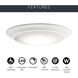 Downlight Gen I White Downlight in Single, 3000K, Polycarbonate Diffuser