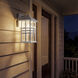 Beacon Square 1 Light 12 inch White Outdoor Wall, Small