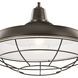 Pier 1 Light 17 inch Olde Bronze Pendant/Semi Flush Ceiling Light
