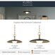 Kurio 1 Light Black Pendant Ceiling Light