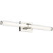 Laurene LED 31 inch Polished Nickel Linear Bath Bar Wall Light, Large