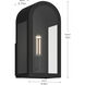 Marea 1 Light 13 inch Textured Black Outdoor Wall Light