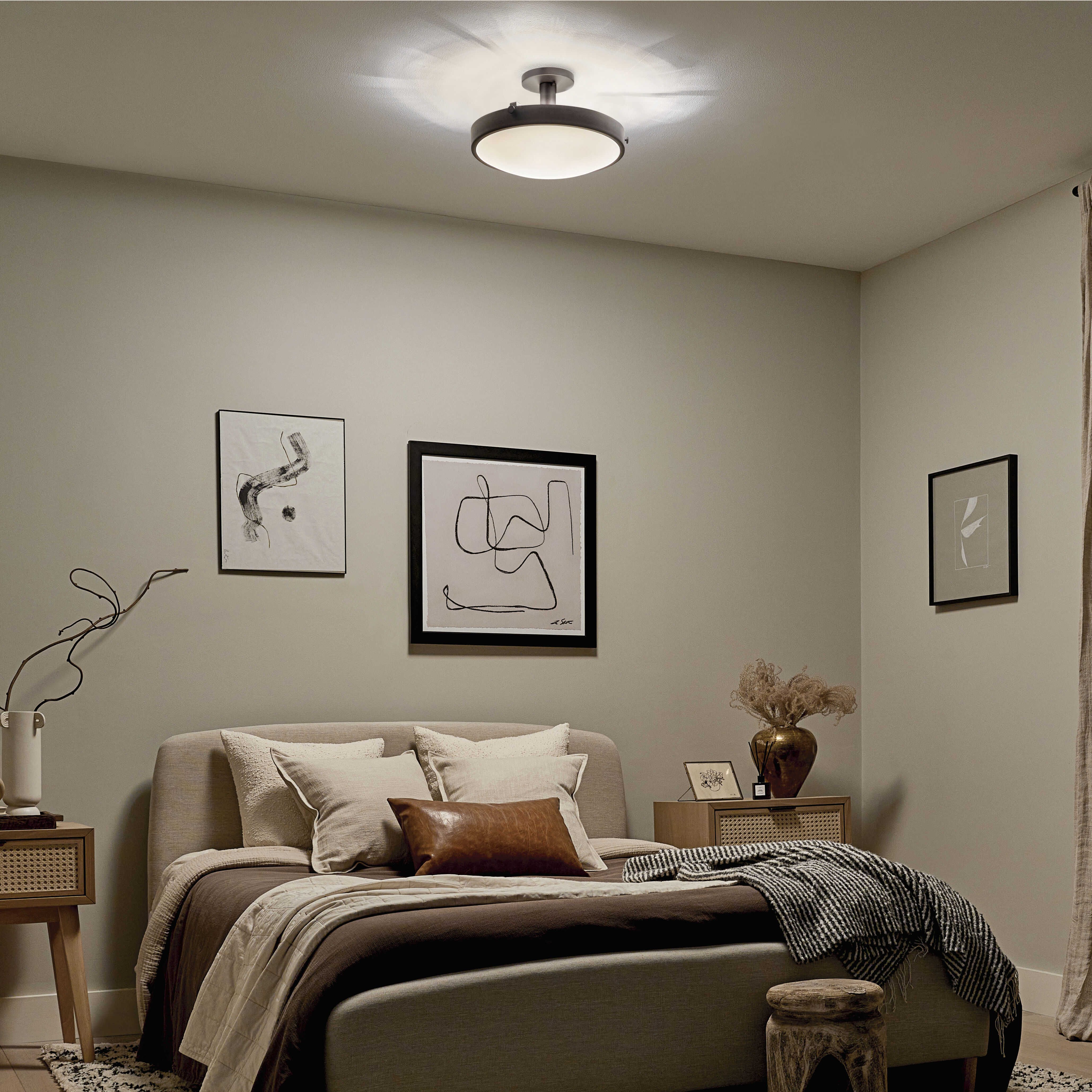 Artika starraker flush store mount ceiling fixture