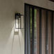 Branner 1 Light 17.75 inch Textured Black Outdoor Wall Light