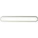 Daines LED 32.75 inch Brushed Nickel Bath Bar Wall Light