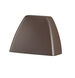 Four Corners 12 0.86 watt Textured Architectural Bronze Landscape 12V LED Deck in 2700K