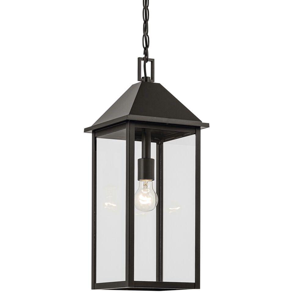 Prin 1 Light 9 inch Olde Bronze Outdoor Hanging Pendant