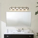 Independence 5 Light 36 inch Brushed Nickel Wall Mt Bath 5 Arm Or More Wall Light