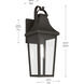 Cleary 1 Light 20 inch Olde Bronze Outdoor Wall Light