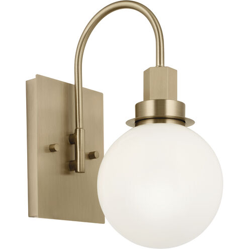 Hex LED 5.75 inch Champagne Bronze Wall Sconce Wall Light