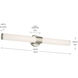 Sashi LED 32 inch Brushed Nickel Bath Bar Wall Light, Large