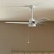 Spyn Lite 52 inch White with Silver Blades Ceiling Fan