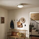 Bretta 2 Light 13.5 inch Polished Nickel Flush Mount Ceiling Light