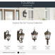 Tournai 1 Light 18 inch Londonderry Outdoor Wall, Medium