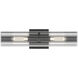 Jemsa 2 Light 18 inch Black Wall Sconce Wall Light