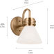 Farum LED 7.25 inch Champagne Bronze Wall Sconce Wall Light