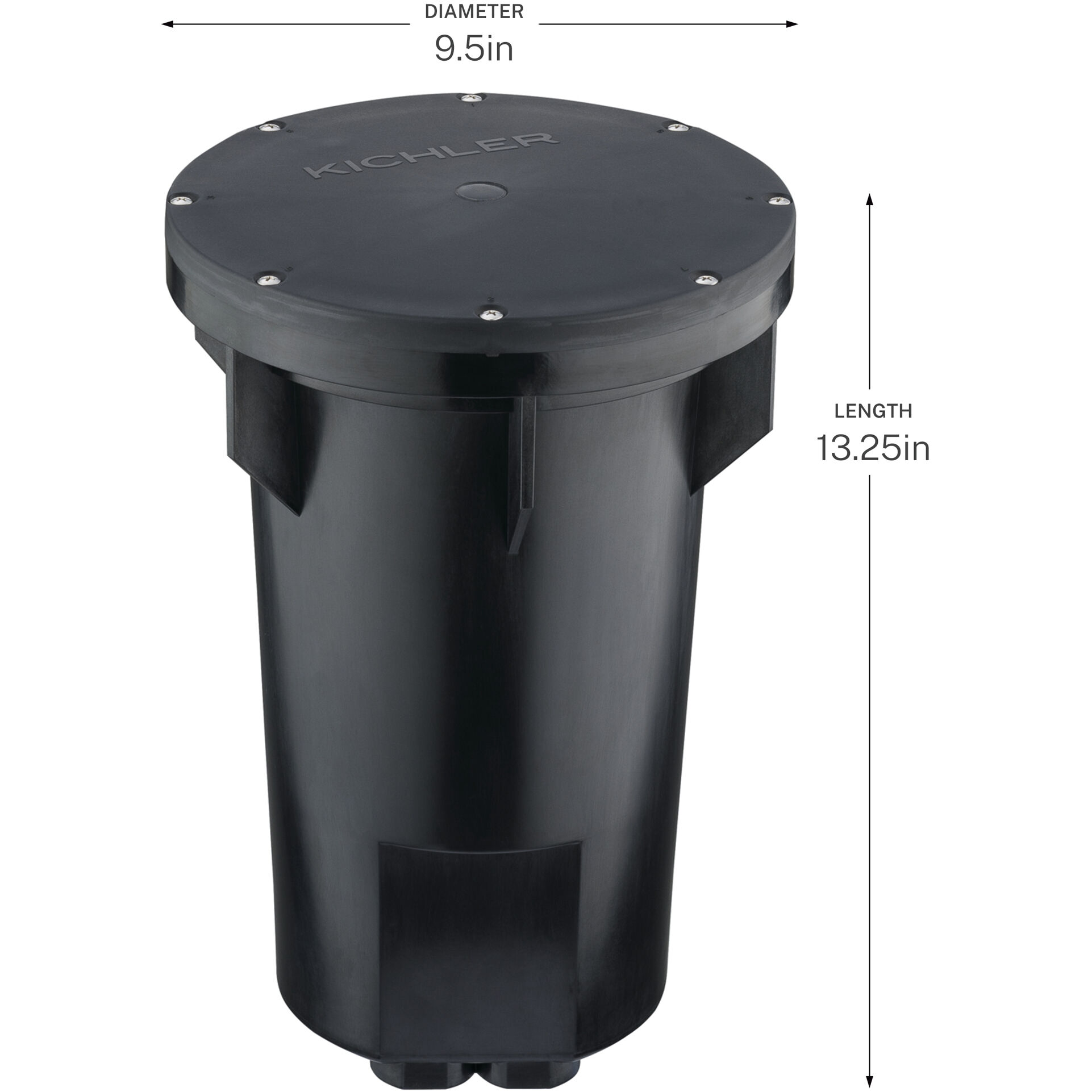 Standard Series 120 AC Black Landscape 12V Transformer