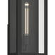 Marea 1 Light 20.25 inch Textured Black Outdoor Wall Light