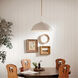 Homestead Fira 1 Light 18 inch Greige Pendant Ceiling Light, Fira
