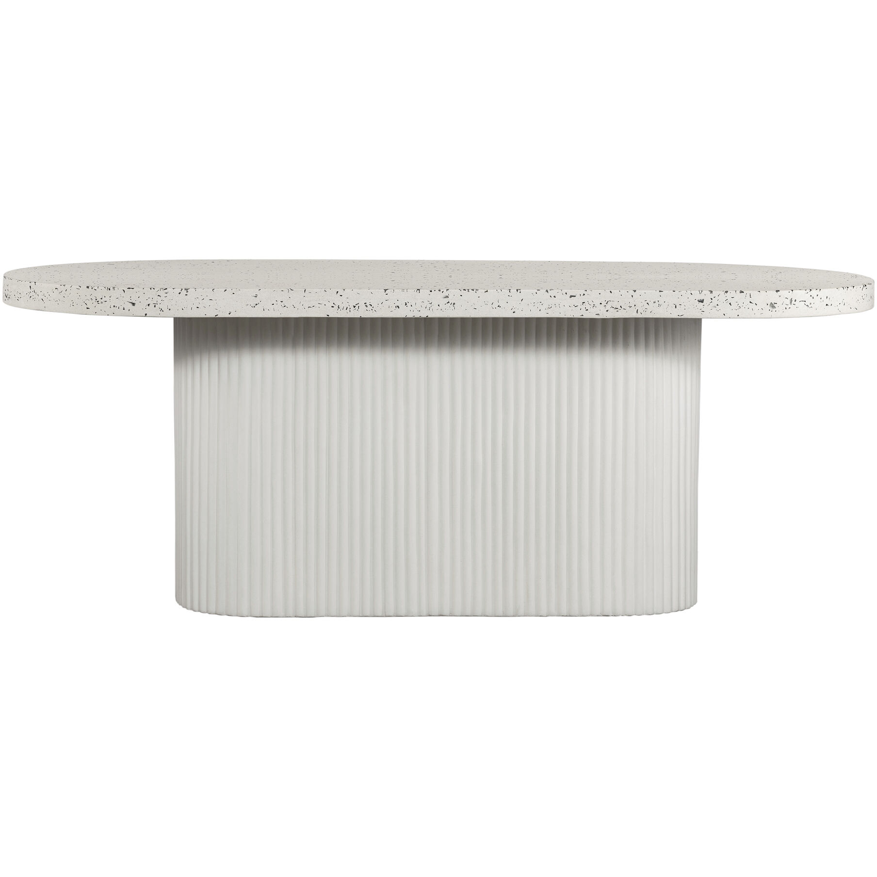 Lyon 79 X 36 inch Grey Outdoor Dining Table