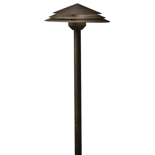 Independence 12 2.00 watt Aged Bronze Landscape 12V LED Path/Spread in 3000K