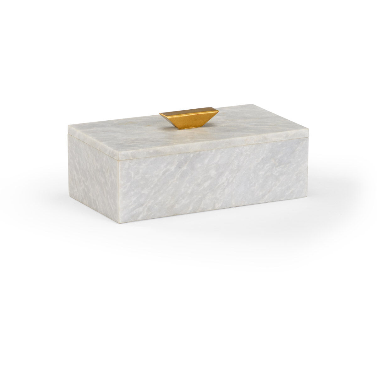 Wildwood 9 inch Natural White/Metallic Gold Box