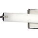 Independence LED 26 inch Brushed Nickel Linear Bath Large Wall Light, Large