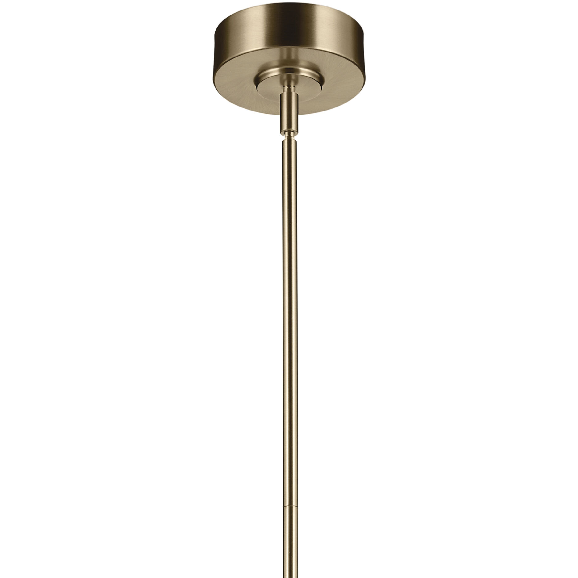 Riven LED Champagne Bronze Mini Pendant Ceiling Light