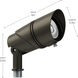 Varia 12 9.8 watt Centennial Brass Accent Light, Adjustable