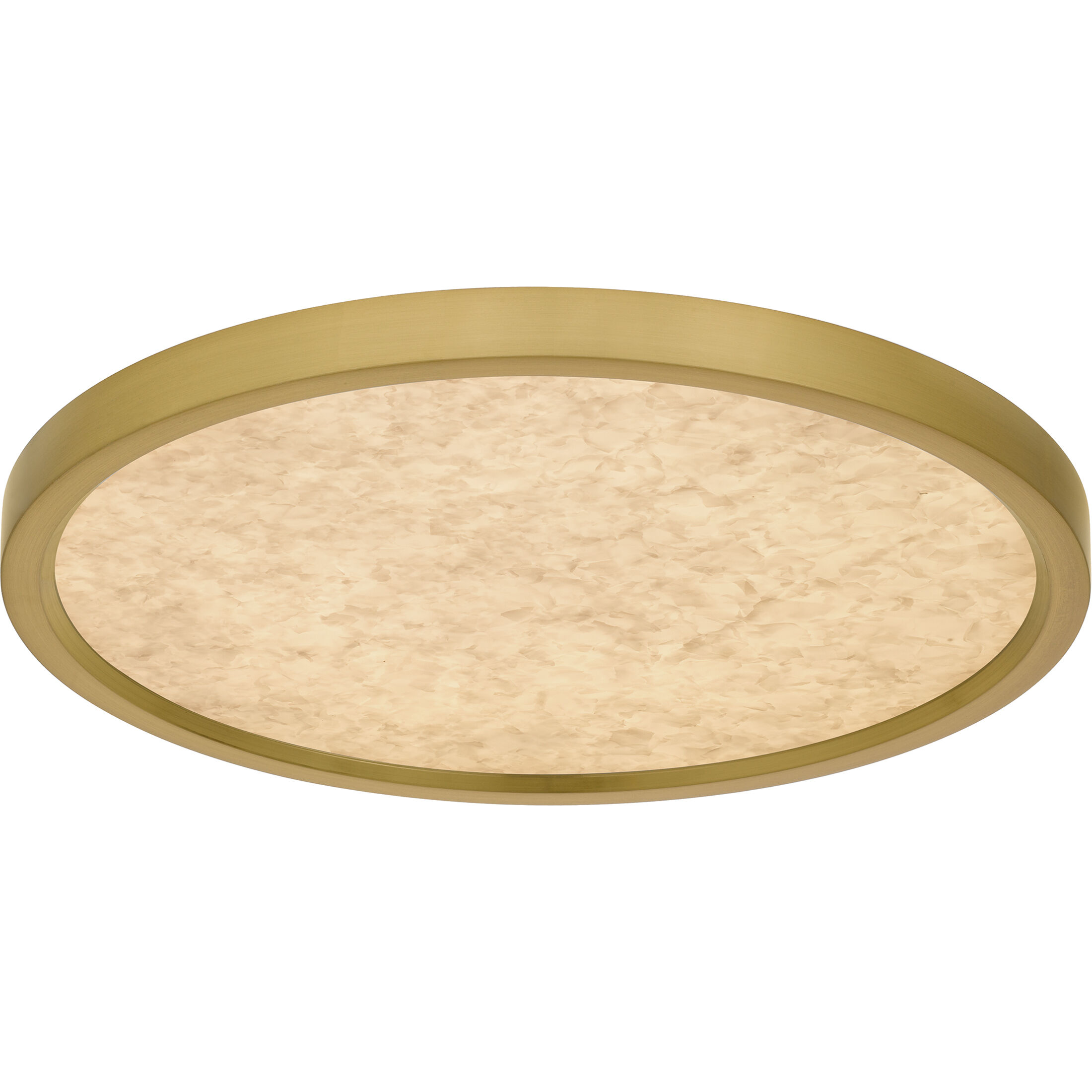 Outskirts LED 15 inch Brushed Gold Flush Mount Ceiling Light, Medium