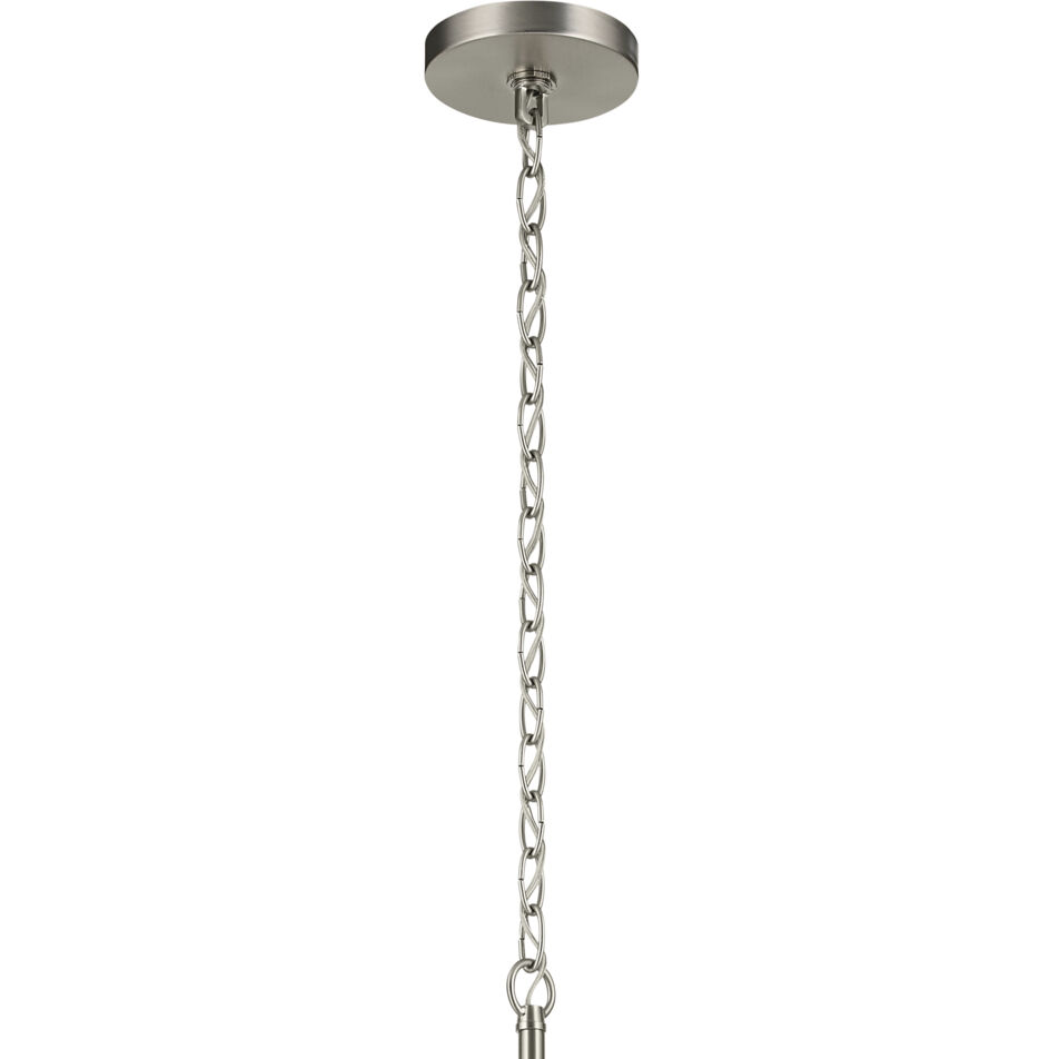 Crosby 6 Light Brushed Nickel Chandelier Ceiling Light