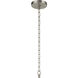 Crosby 6 Light Brushed Nickel Chandelier Ceiling Light