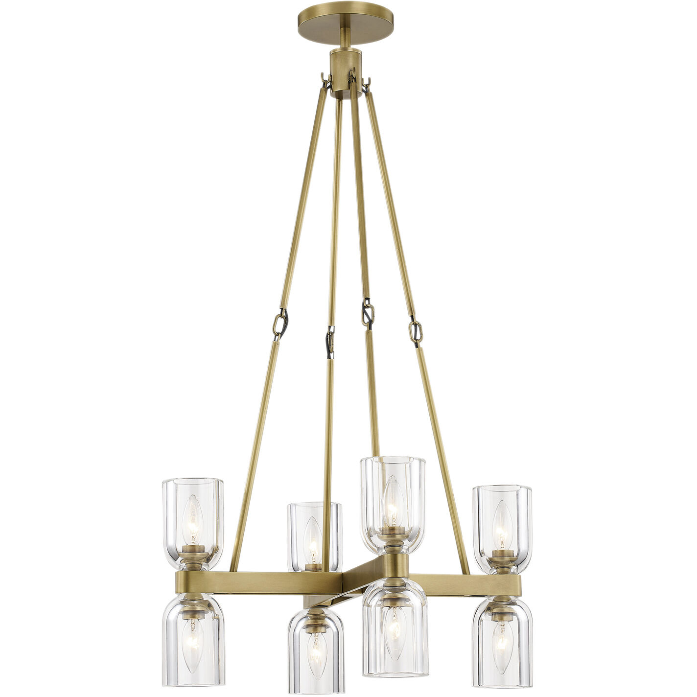 Lucian 8 Light 22.00 inch Chandelier