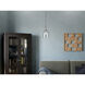 Madden 1 Light Chrome Mini Pendant Ceiling Light
