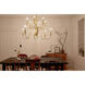 Homestead Karthe 12 Light 42 inch Natural Brass Chandelier Ceiling Light, Karthe