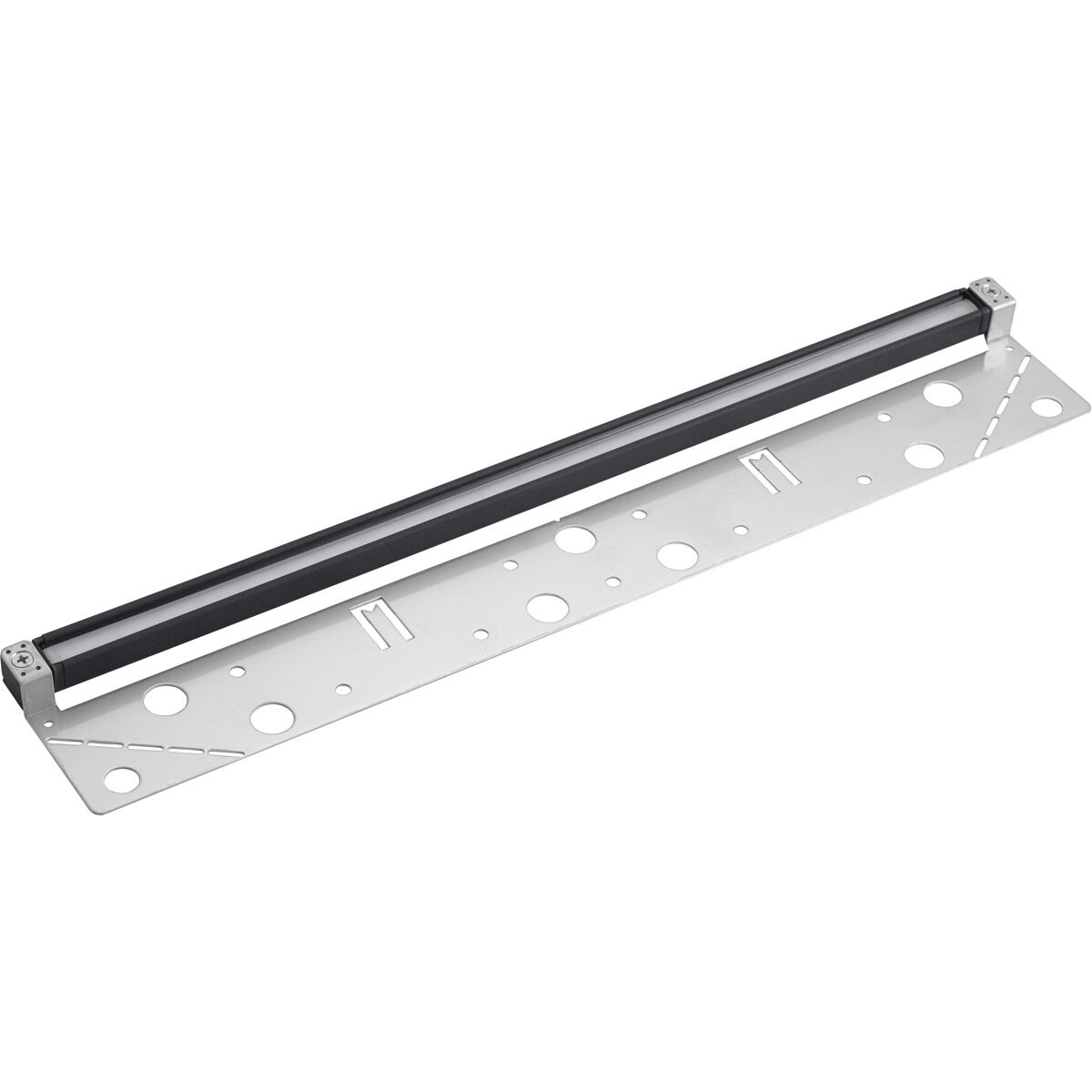 Landscape LED 12 2.70 watt Textured Black Landscape 12V LED Hardscape in 2700K