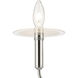 Eadie 8 Light Polished Nickel Chandelier Foyer Ceiling Light