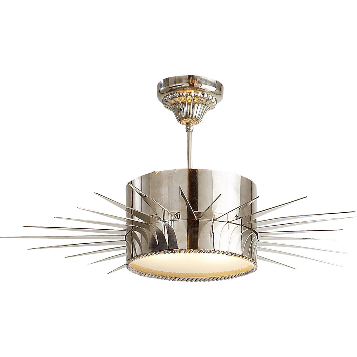 Suzanne Kasler Soleil 2 Light 28.00 inch Semi-Flush Mount