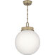 Andorra 1 Light Champagne Bronze Pendant Ceiling Light