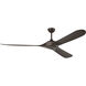 Mylo Weather Plus 80 inch Satin Natural Bronze Ceiling Fan