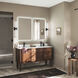 Laurene LED 26.5 inch Black Linear Bath Bar Wall Light, Medium