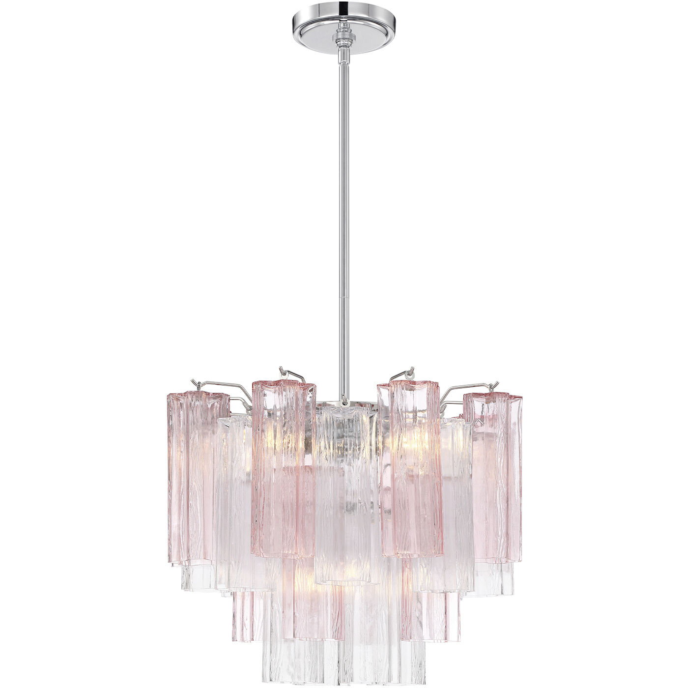 Addis 4 Light 17.75 inch Polished Chrome Mini Chandelier Ceiling Light in Spring
