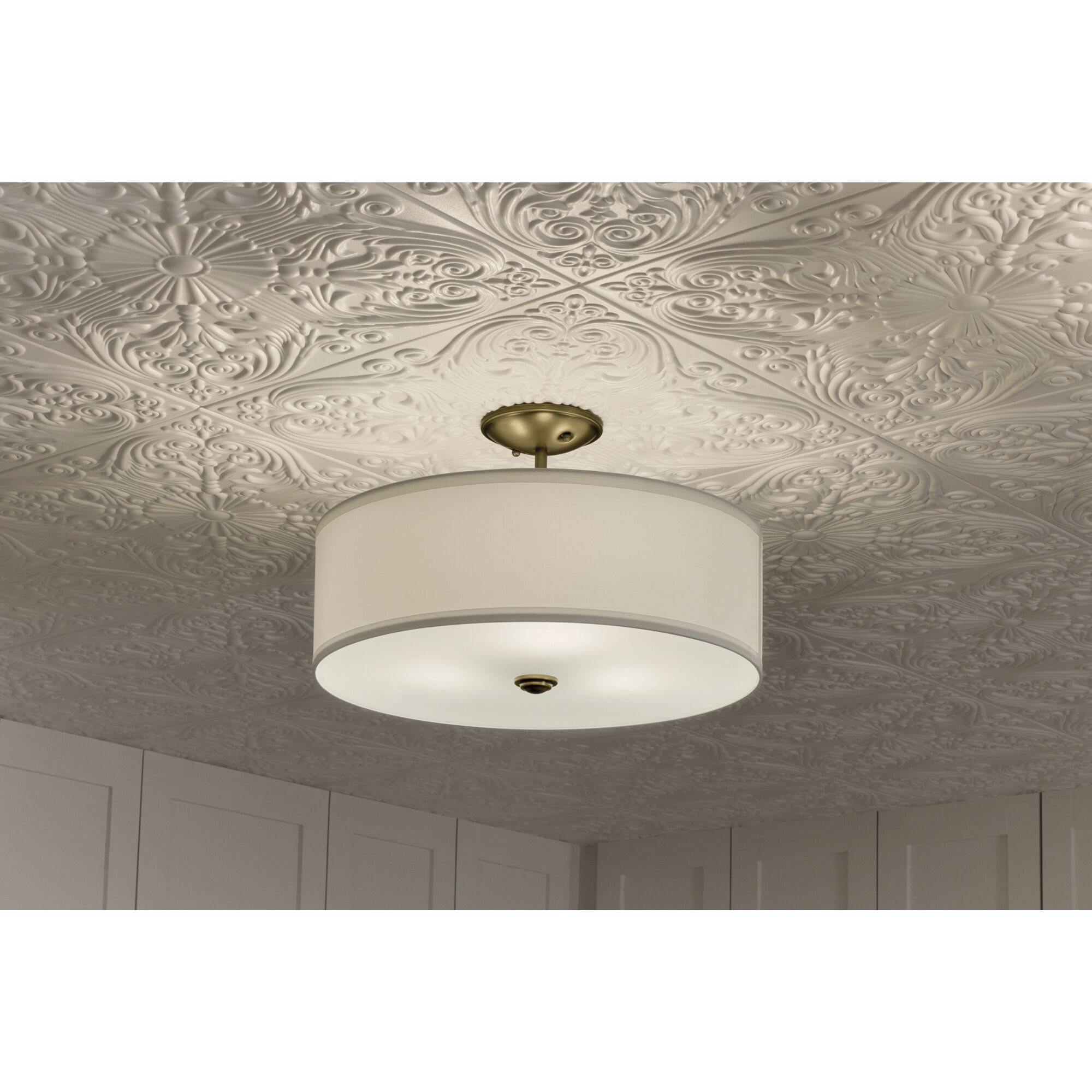 Kichler shailene 3 light semi flush cheap