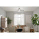 Renew Select 52 inch Brushed Stainless Steel with Silver Blades Ceiling Fan