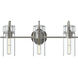 Niccol 3 Light 24 inch Brushed Nickel Vanity Light Wall Light