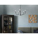 Madden 5 Light Black Chandelier Ceiling Light, 1 Tier Small