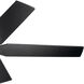 Maeve 52 inch Satin Black Ceiling Fan