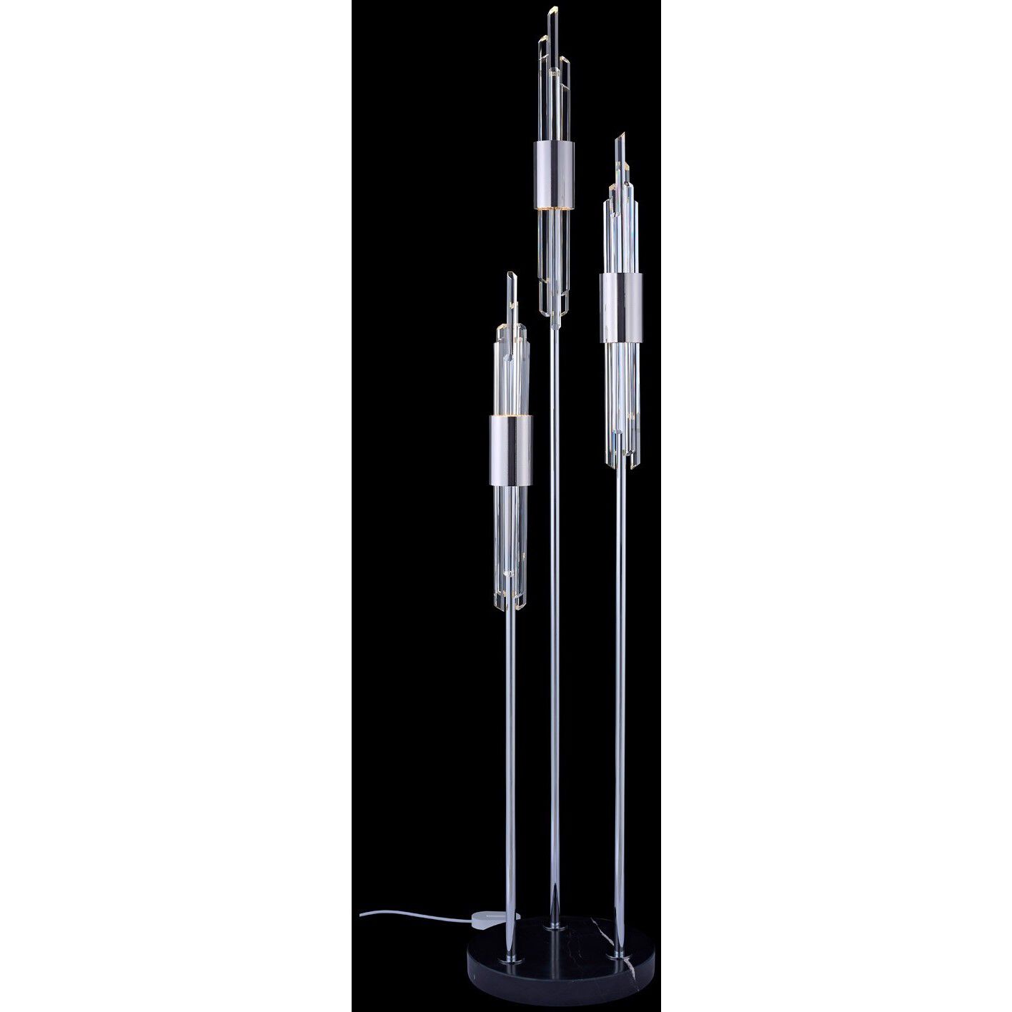 Lucca 72 inch Polished Chrome Floor Lamp Torchiere Portable Light