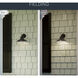 Fielding 1 Light 10 inch Textured Black Outdoor Wall Light